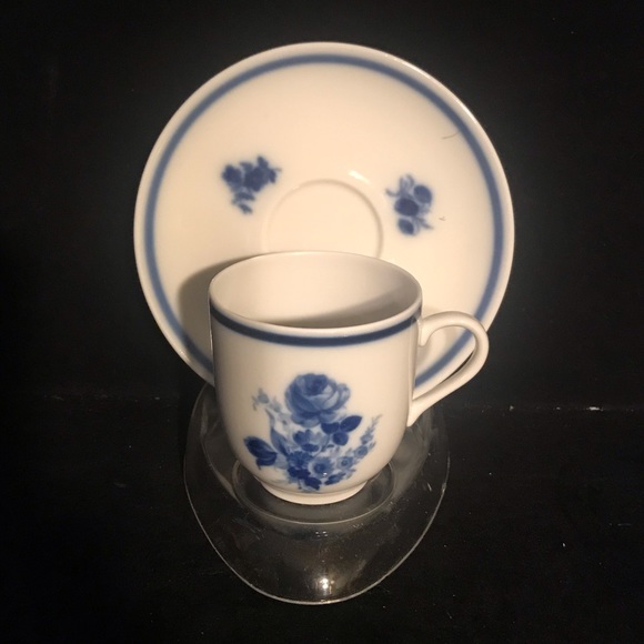 Vintage Mosa Maastricht 4 Tea Cup / Saucer Set - Picture 8 of 14